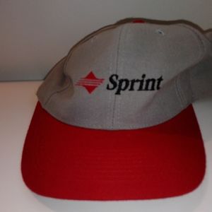 Sprint Otto Cap Red Grey